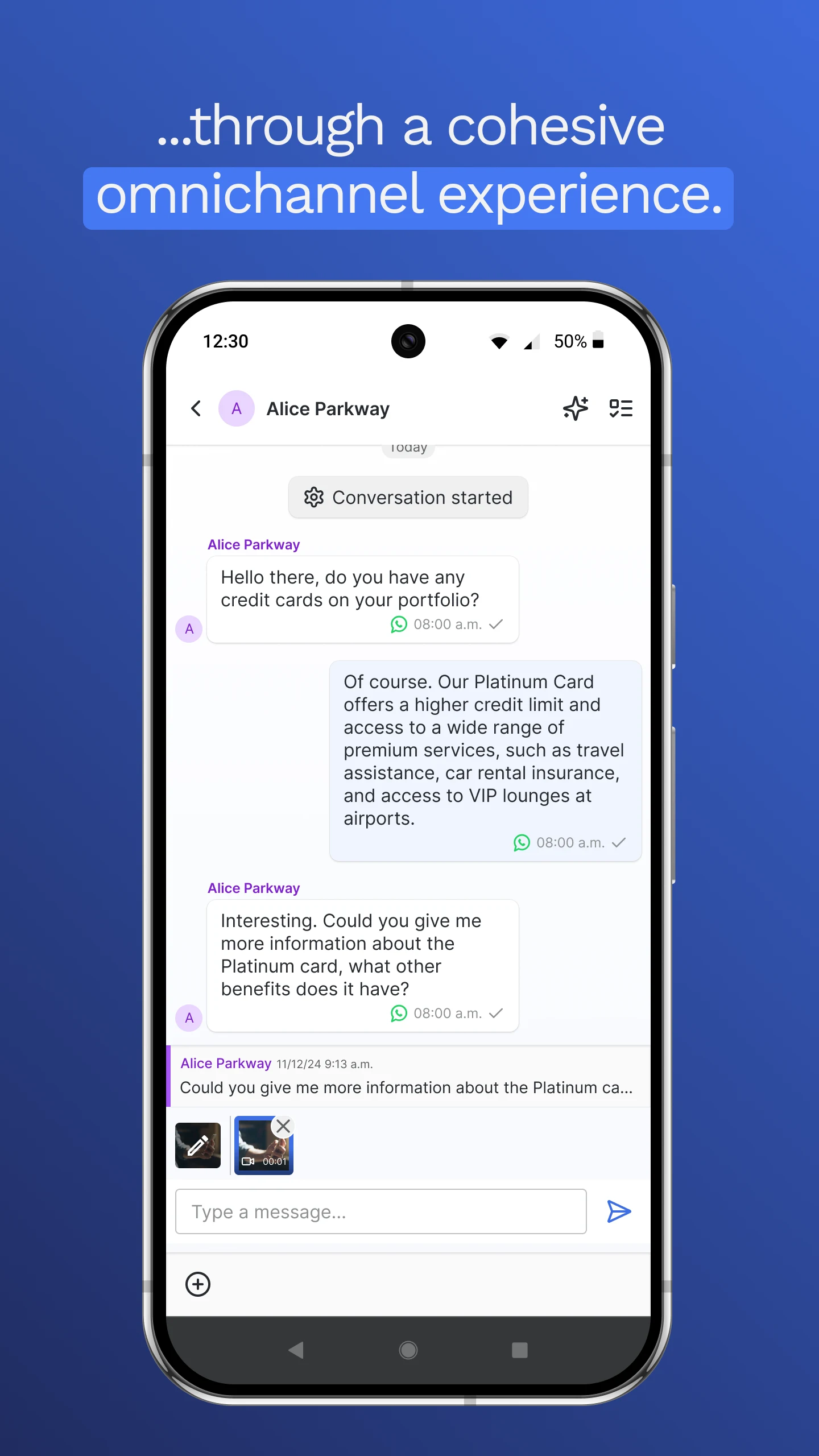 Bridge Chat screenshot