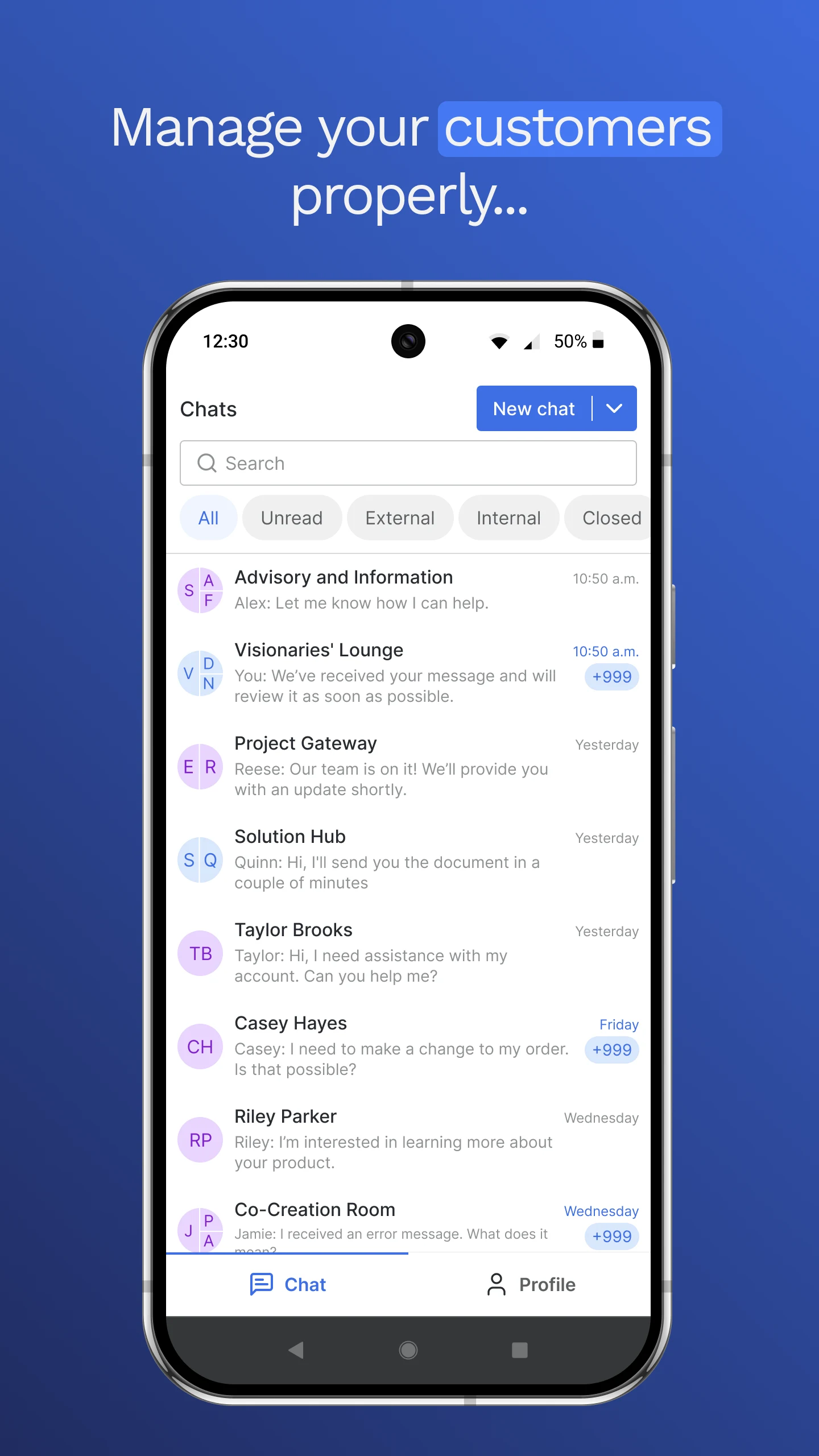 Bridge Chat screenshot